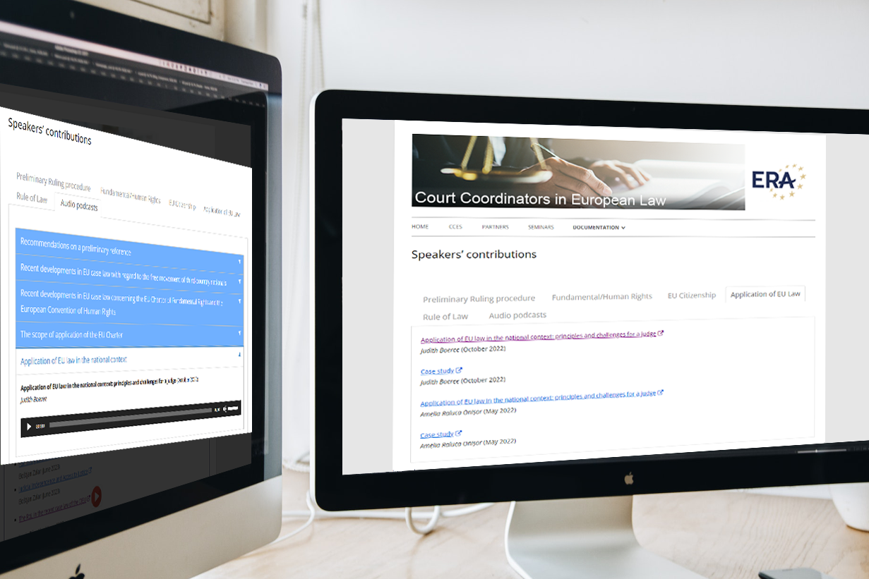 Audio podcasts, speakers’ contributions and case studies on the