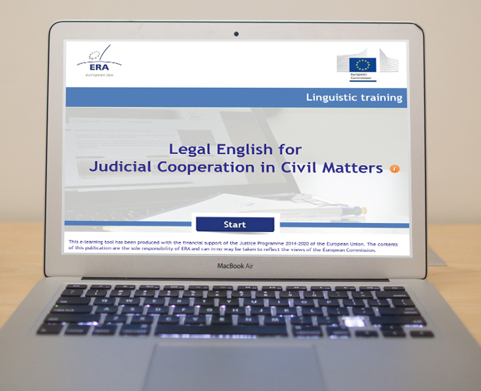 Linguistic training tool on general legal English terms, European family law and cross-border civil litigation